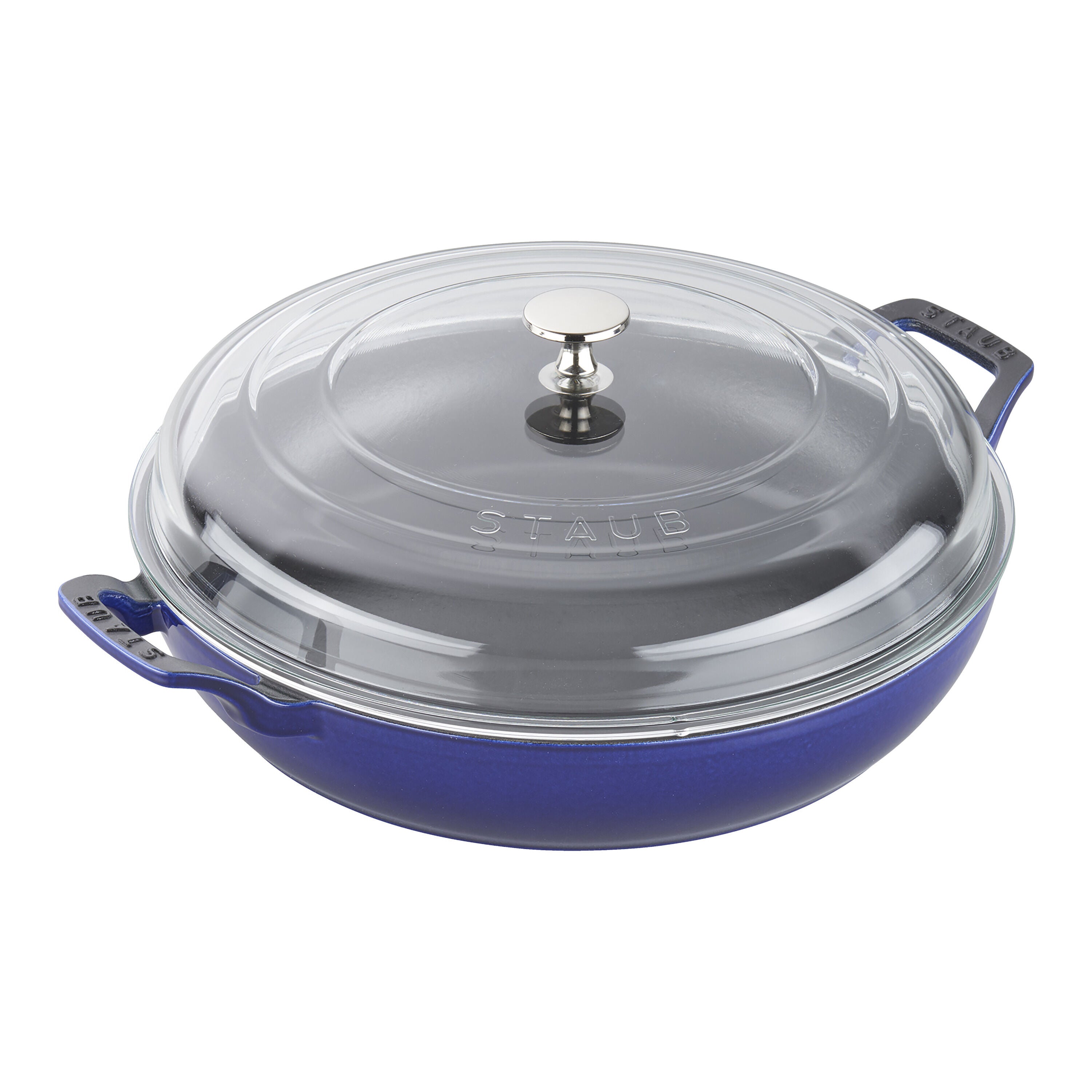 Staub Saute pan with glass lid | round | cast iron