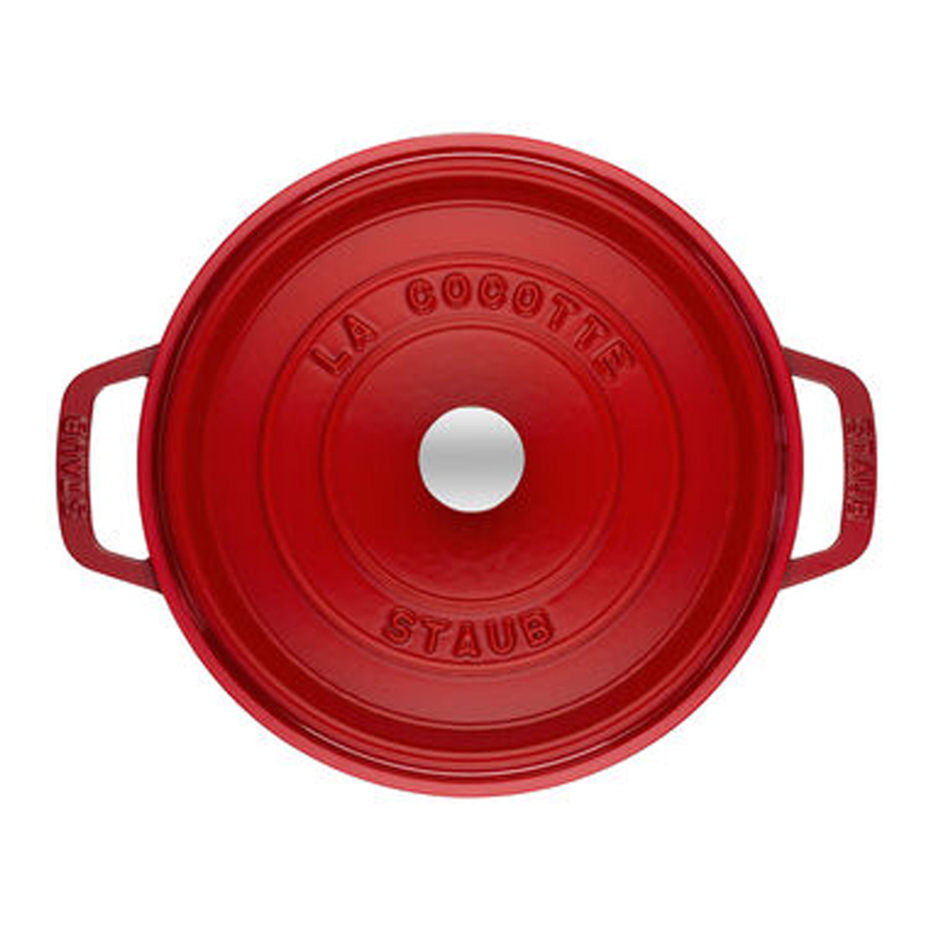 Staub La Cocotte 24 cm Cherry леано железно тенџере со капак