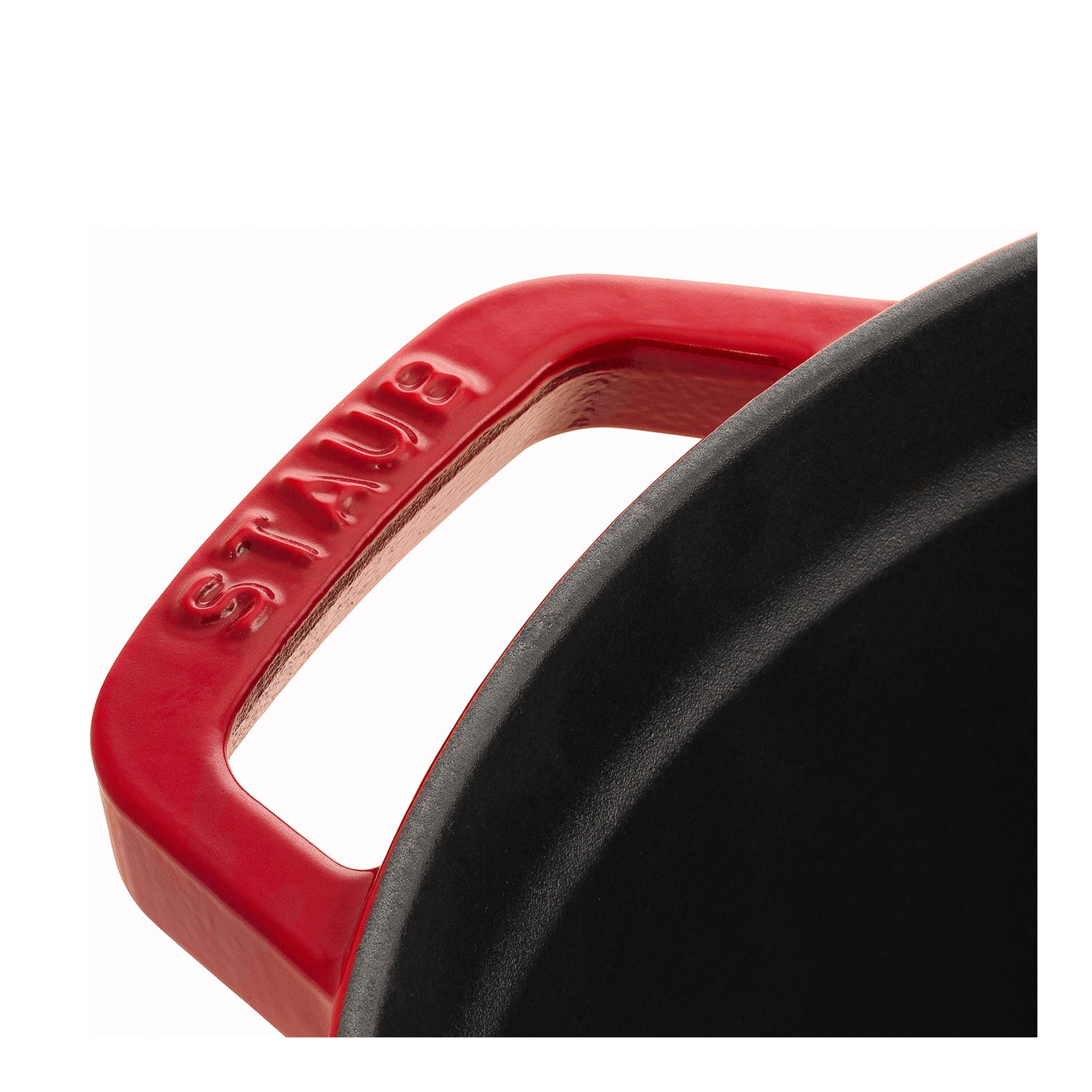 Staub La Cocotte 24 cm Cherry леано железно тенџере со капак