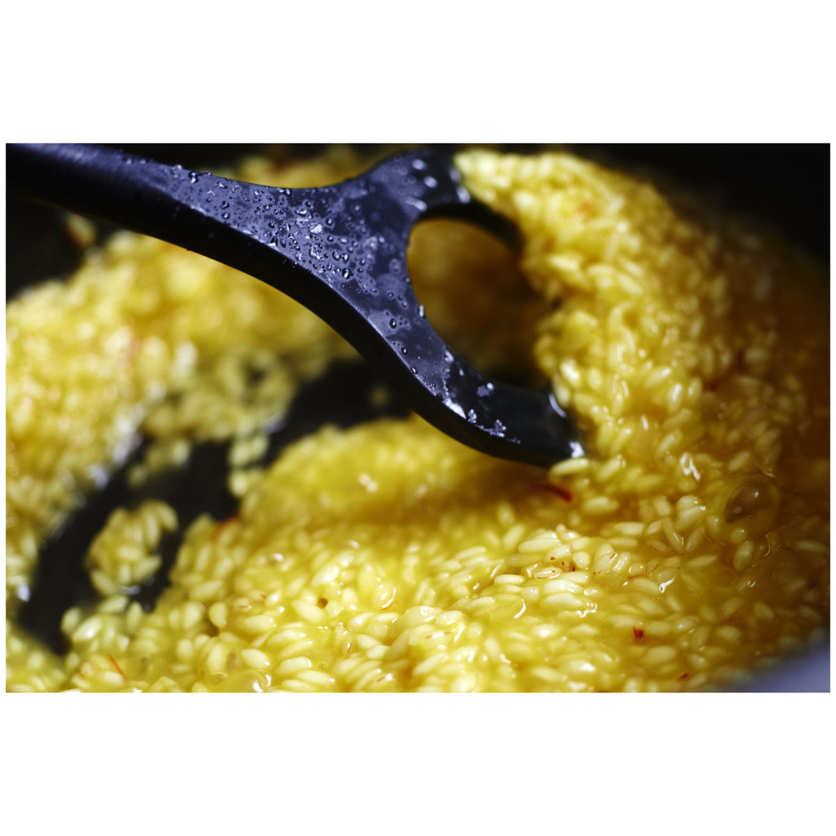 Staub Risotto spoon, black | silicone