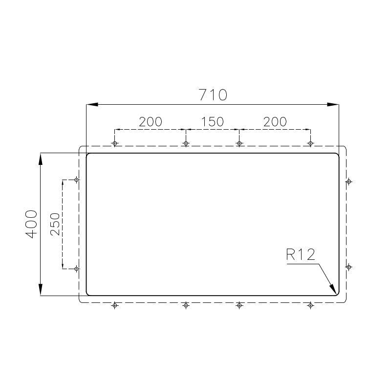 Foster Sudopera Skin 710 Undermount 4457 840 - 2