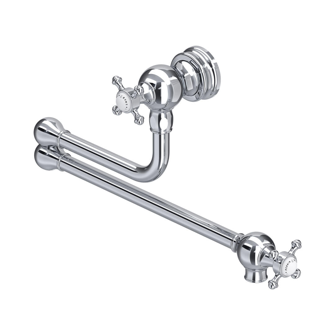 Perrin & Rowe Pot Filler with Crosstop Handles