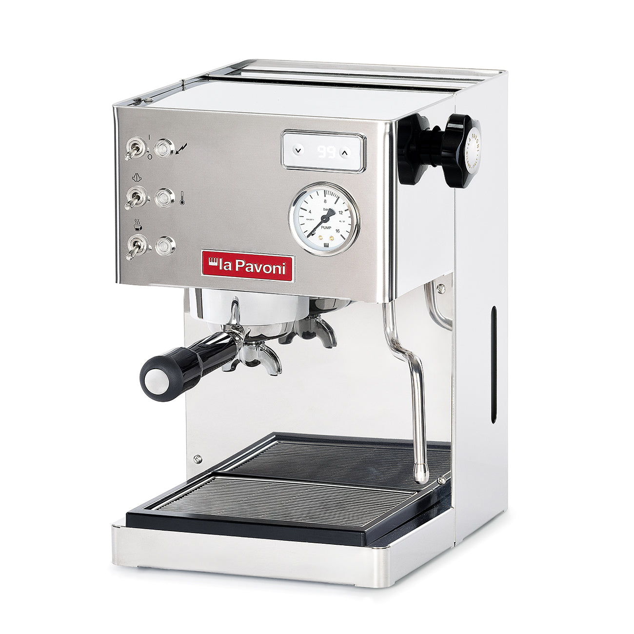 La Pavoni New Casabar PID Steel – espresso aparat (inox)