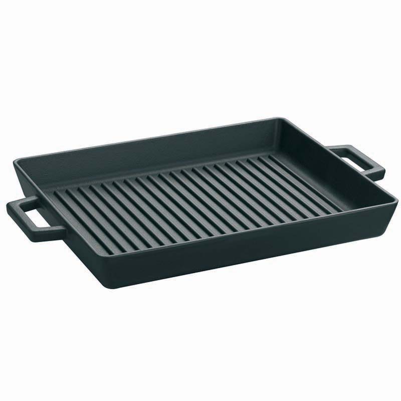 Agnelli pravougaona grill ploča — liveno gvožđe Slowcook