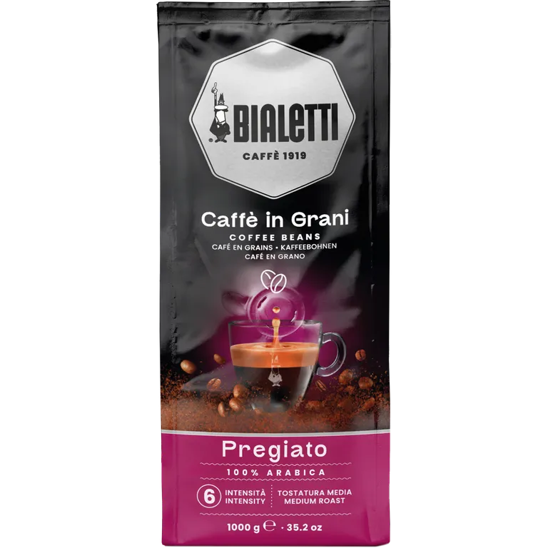 Bialetti – PREGIATO кафе во зрно 1000 g