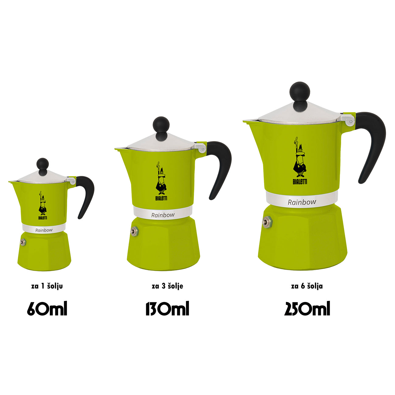 Bialetti Rainbow Зелена