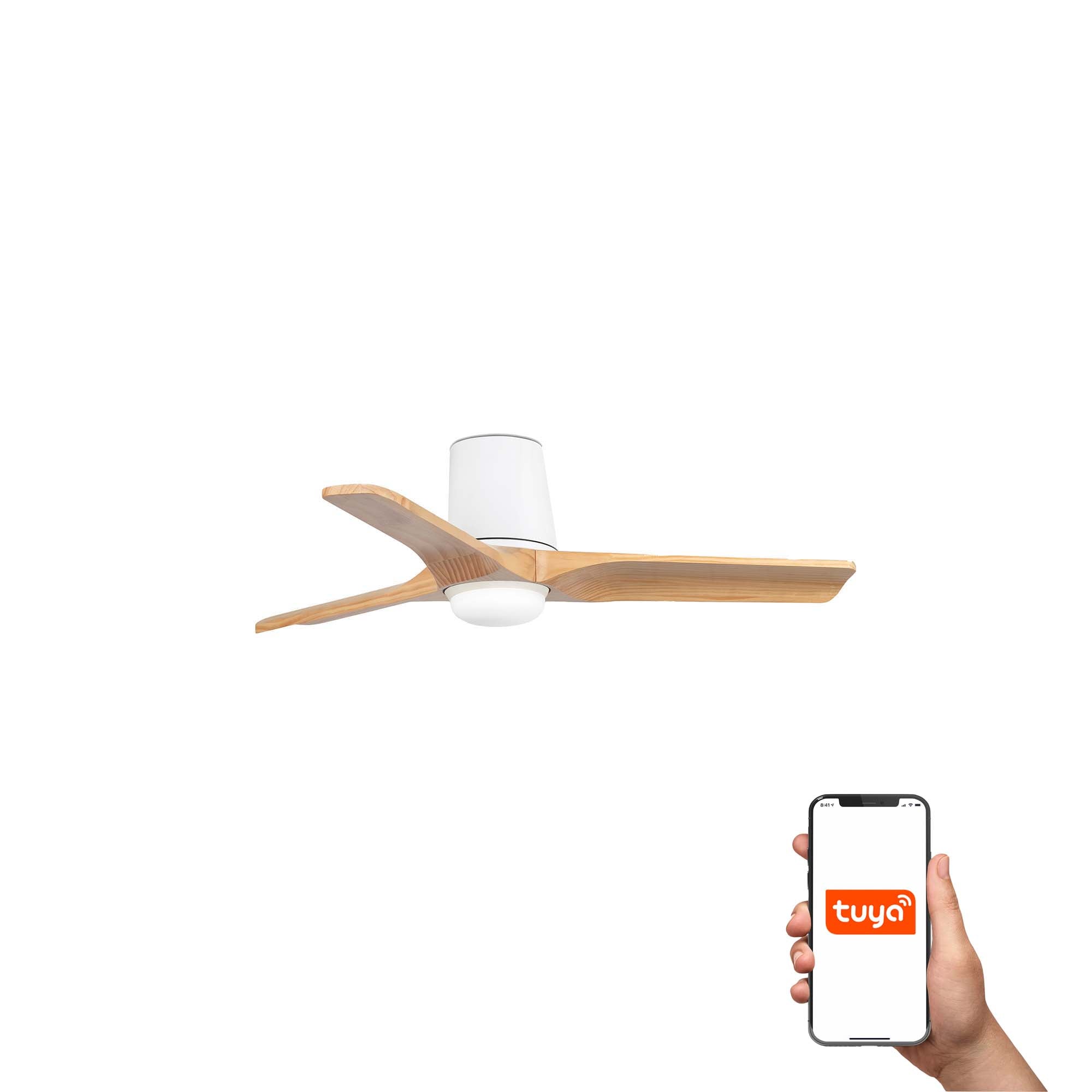 FARO Heywood Tub S Ø900mm – kućište Bela lopatice Bor