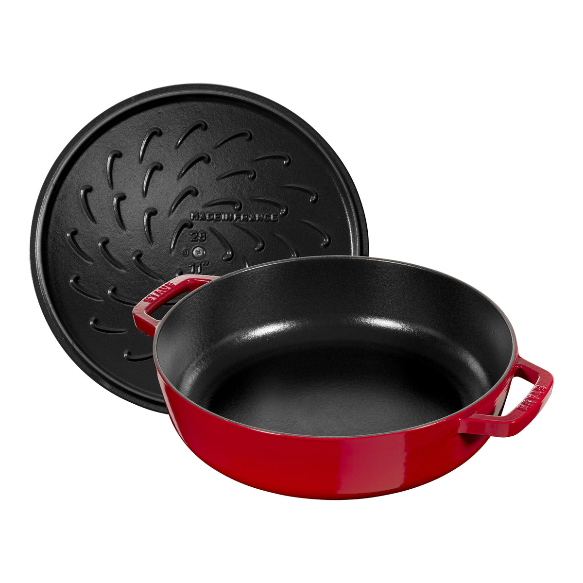 Staub Saute pan chistera | round | cast iron