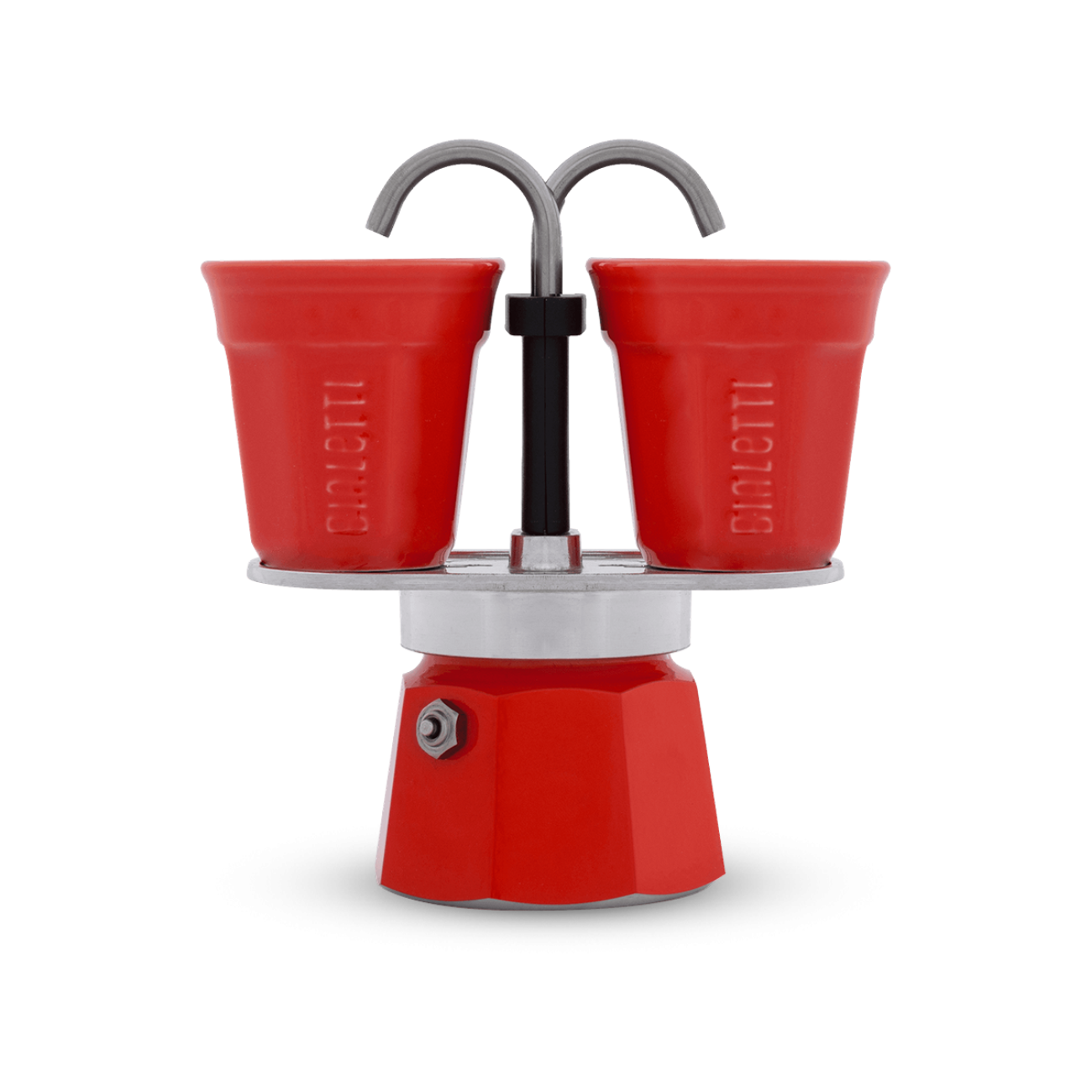 Bialetti Set Mini Express Црвен + 2 Шолјички