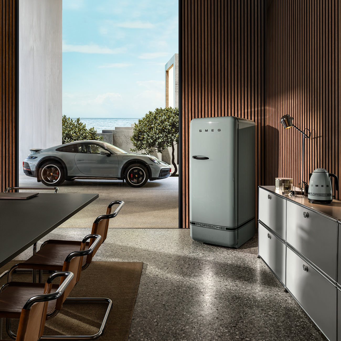 Smeg FAB28RDPSG6 Shade Green