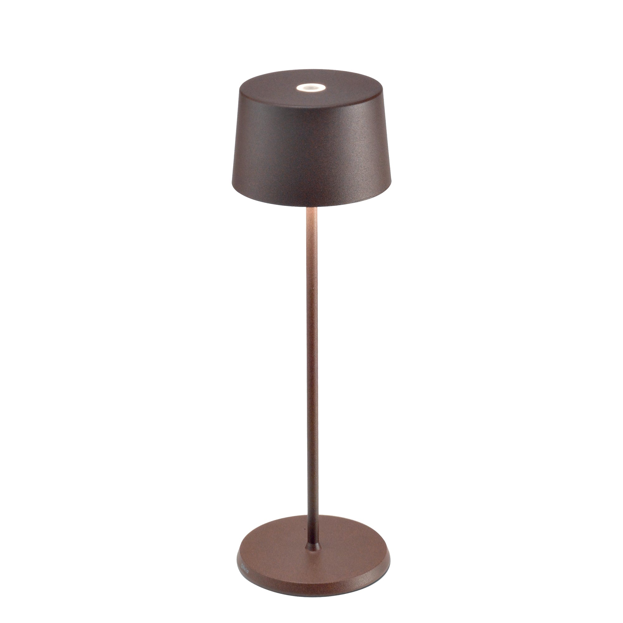 Zafferano Olivia stona lampa Corten