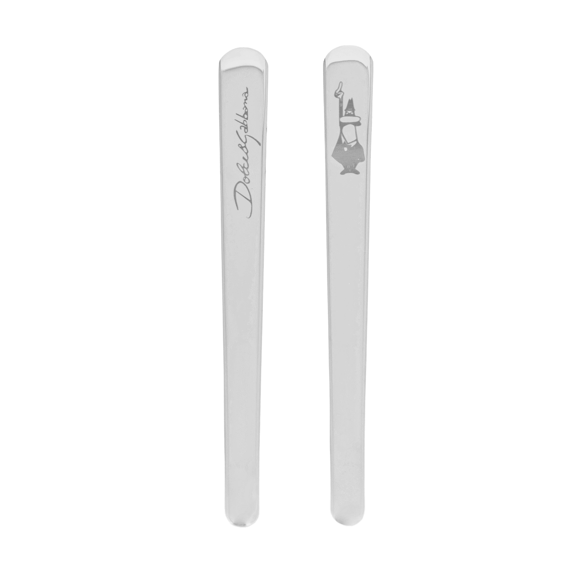 Bialetti Dolce & Gabbana Box Moka Express Blu Mediterraneo за 3 шолј.,3 порцелански шолјички и 3 сребрени лаж.