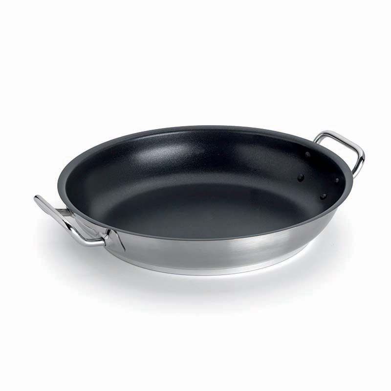 Agnelli tava — inox 18/10 (dve inox ručke)